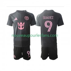 Maillot InterMiami Suárez Luis 9 Enfant Tenue Extérieur 2025 Manche Courte