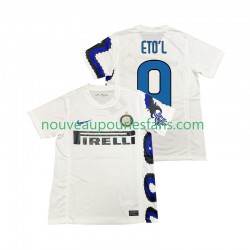 Maillot Inter Milan ETOL 9 Rétro Homme Tenue Extérieur 2011 2010 Manche Courte
