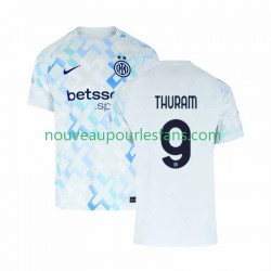 Maillot Inter Milan Marcus Thuram 9 Homme Tenue Extérieur 2025-2026 Manche Courte