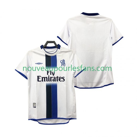 Maillot Inter Milan 2003 2004 Rétro Homme Tenue Extérieur Manche Courte