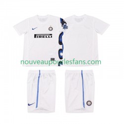 Maillot Inter Milan Rétro Enfant Tenue Extérieur 2011 2010 Manche Courte