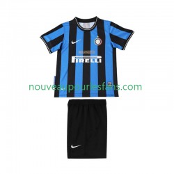 Maillot Inter Milan 2009 Rétro Enfant Tenue Domicile 2010 Manche Courte