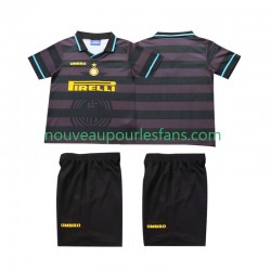 Maillot Inter Milan 1997 Rétro Enfant Tenue 3ème 1998 Manche Courte