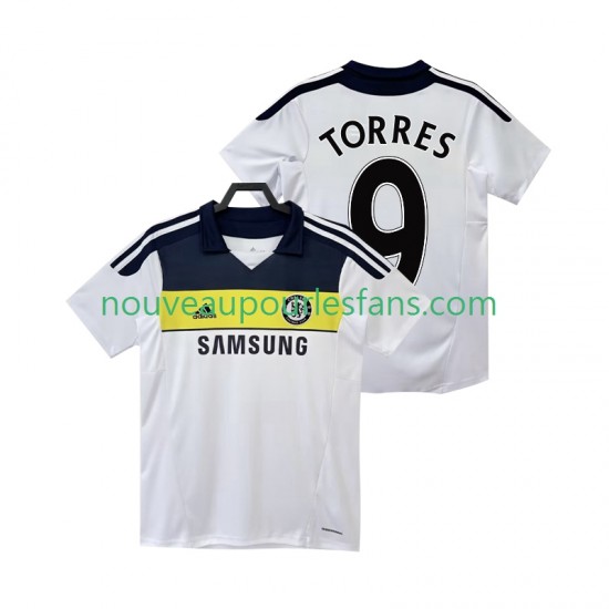 Maillot Inter Milan Torres 9 2012 Rétro Homme Tenue 3ème 2011 Manche Courte