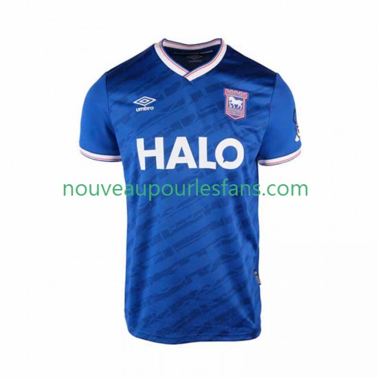 Maillot Ipswich Town Homme Tenue Domicile 2025-2026 Manche Courte