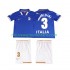 Maillot Italie MALDINI 3 1996 Rétro Enfant Tenue Domicile Manche Courte
