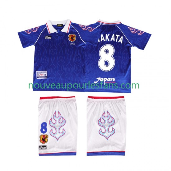 Maillot Japon NAKATA 8 Rétro Enfant Tenue Domicile 1998 Manche Courte