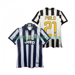 Maillot Juventus Andrea Pirlo 21 2014 2015 Rétro Homme Tenue Domicile Manche Courte