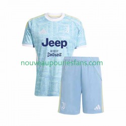 Maillot Juventus Enfant Tenue Extérieur 2025-2026 Manche Courte