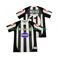 Maillot Juventus NEDVED 11 2003 Rétro Homme Tenue Domicile 2002 Manche Courte
