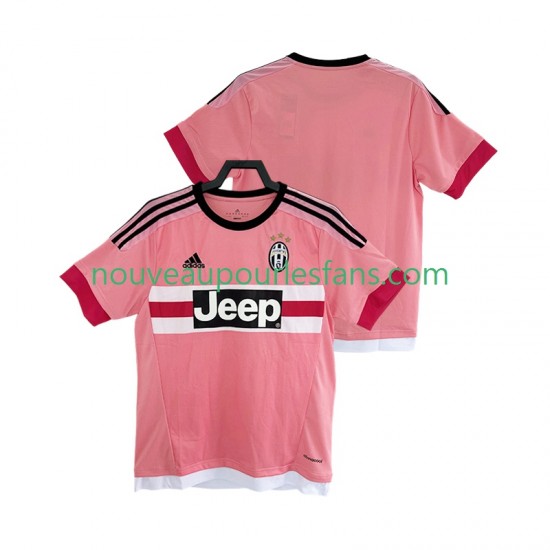 Maillot Juventus 2016 2017 Rétro Homme Tenue Extérieur Manche Courte