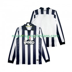 Maillot Juventus 2014 2015 Rétro Homme Tenue Domicile Manche Longue