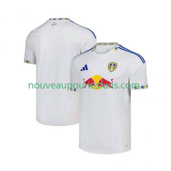 Maillot Leeds United Homme Tenue Domicile 2025-2026 Manche Courte