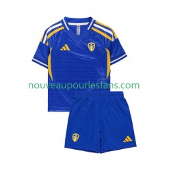 Maillot Leeds United Enfant Tenue Extérieur 2025-2026 Manche Courte