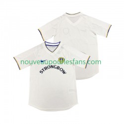 Maillot Leeds United 2000 2001 Rétro Homme Tenue Domicile Manche Courte