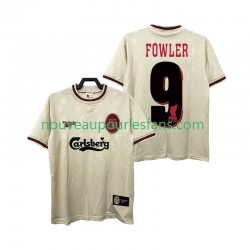 Maillot Liverpool FOWLER 9 1996 1997 Rétro Homme Tenue Extérieur Manche Courte