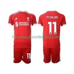 Maillot Liverpool Mohamed Salah 11 Enfant Tenue Domicile 2025-2026 Manche Courte