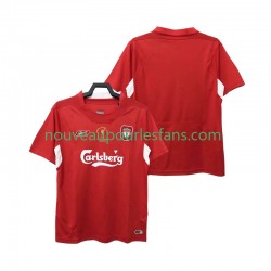 Maillot Liverpool 2004 2005 Rétro Homme Tenue Domicile Manche Courte
