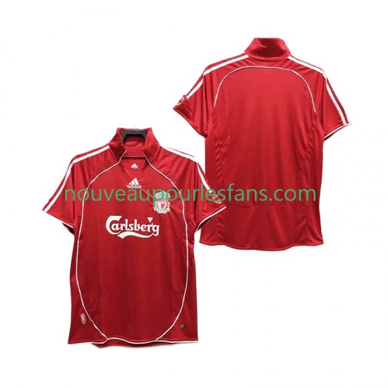 Maillot Liverpool Rétro Homme Tenue Domicile 2008 2006 Manche Courte