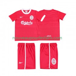 Maillot Liverpool LWP 1997 Rétro Enfant Tenue Domicile 1998 Manche Courte