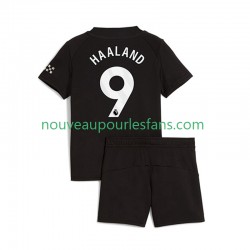 Maillot Manchester City Erling Haaland 9 Enfant Tenue Extérieur 2025-2026 Manche Courte