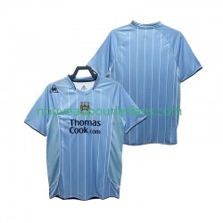 Maillot Manchester City 2007 Rétro Homme Tenue Domicile 2008 Manche Courte