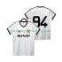 Maillot Manchester United 94 1983 1984 Rétro Homme Tenue Extérieur Manche Courte