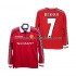 Maillot Manchester United BECKHAM 7 Rétro Homme Tenue Domicile 1999 1998 Manche Longue