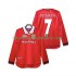 Maillot Manchester United Beckham 7 2000 Rétro Homme Tenue Domicile 1999 Manche Longue
