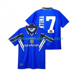 Maillot Manchester United CANTONA 7 1996 Rétro Homme Tenue 3ème 1998 Manche Courte