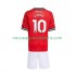 Maillot Manchester United Matheus Cunha 10 Enfant Tenue Domicile 2025-2026 Manche Courte