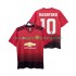 Maillot Manchester United RASHFORD 10 2018 2019 Rétro Homme Tenue Domicile Manche Courte