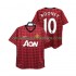 Maillot Manchester United ROONEY 10 2012 2013 Rétro Homme Tenue Domicile Manche Courte