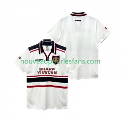 Maillot Manchester United Rétro Homme Tenue Extérieur 1999 1998 Manche Courte