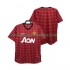 Maillot Manchester United 2012 2013 Rétro Homme Tenue Domicile Manche Courte