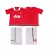 Maillot Manchester United Rétro Enfant Tenue Domicile 2011 2010 Manche Courte