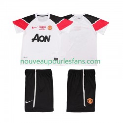 Maillot Manchester United Champions League 2012 Rétro Enfant Tenue 3ème 2011 Manche Courte