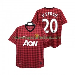 Maillot Manchester United V PERSIE 20 2012 2013 Rétro Homme Tenue Domicile Manche Courte