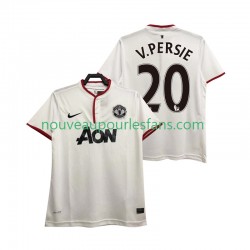 Maillot Manchester United V PERSIE 20 2013 2014 Rétro Homme Tenue 3ème Manche Courte