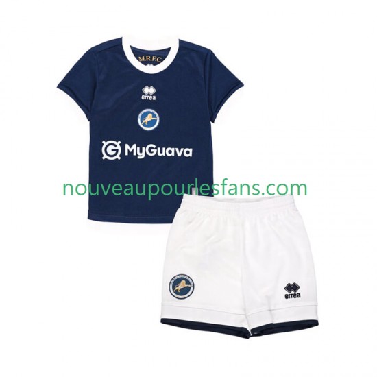 Maillot Millwall Enfant Tenue Domicile 2025-2026 Manche Courte