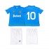 Maillot Naples 10 1987 1988 Rétro Enfant Tenue Domicile Manche Courte