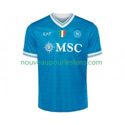 Maillot Naples Homme Tenue Domicile 2025-2026 Manche Courte