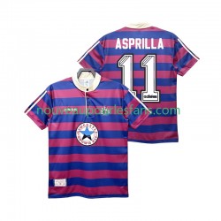 Maillot Newcastle United ASPRILLA 11 1995 1997 Rétro Homme Tenue Extérieur Manche Courte