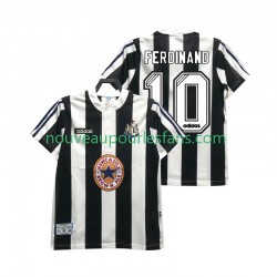 Maillot Newcastle United FERDINANE 10 1995 1997 Rétro Homme Tenue Domicile Manche Courte