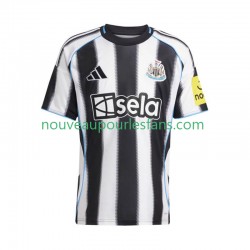 Maillot Newcastle United Homme Tenue Domicile 2025-2026 Manche Courte