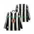 Maillot Newcastle United 1995 1997 Rétro Homme Tenue Domicile Manche Longue
