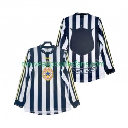 Maillot Newcastle United 1997 Rétro Homme Tenue Domicile 1999 Manche Longue