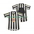 Maillot Newcastle United 1997 Rétro Homme Tenue Domicile 1999 Manche Courte