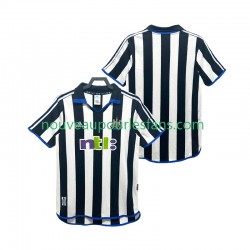 Maillot Newcastle United 2000 2001 Rétro Homme Tenue Domicile Manche Courte