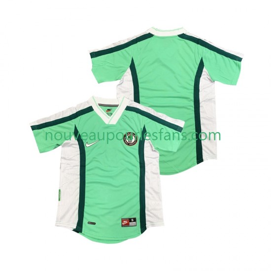 Maillot Nigeria Rétro Homme Tenue Domicile 1998 Manche Courte